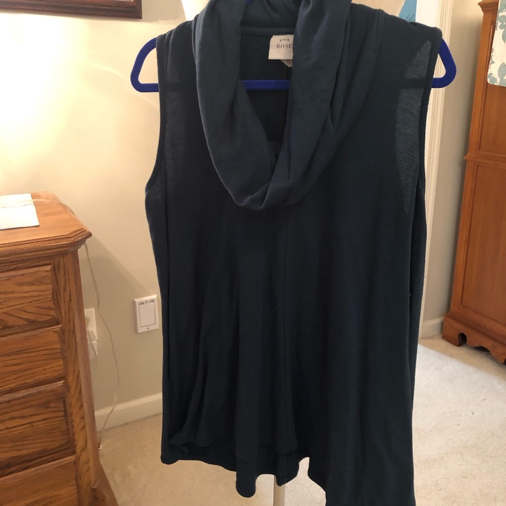Knox Rose cowl neck sleeveless knit top